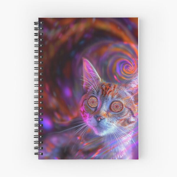 Item preview, Psychedelic Cat designed and sold by MongLongStudio.