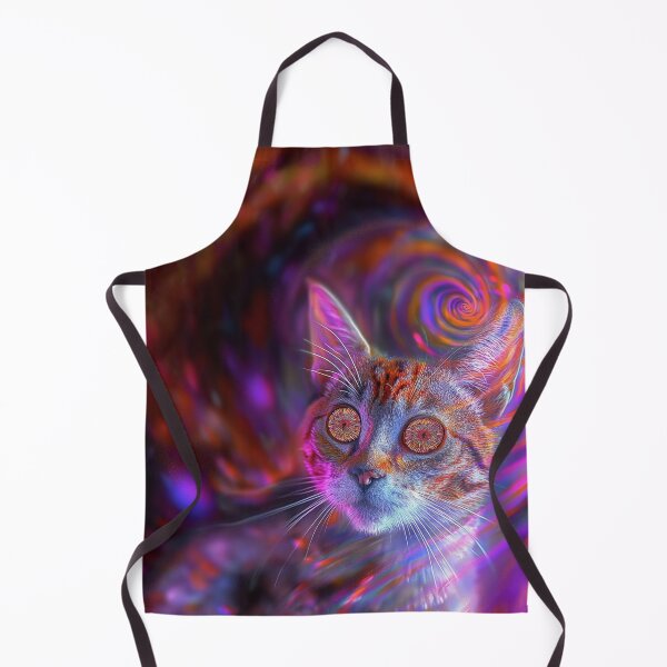 Item preview, Psychedelic Cat designed and sold by MongLongStudio.
