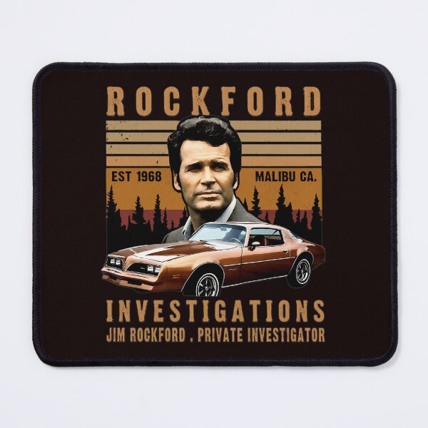 Item preview, Rockford Investigations Jim Rockford Private Investigator 70s Car designed and sold by FlipStrawSpot.
