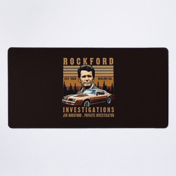 Item preview, Rockford Investigations Jim Rockford Private Investigator 70s Car designed and sold by FlipStrawSpot.