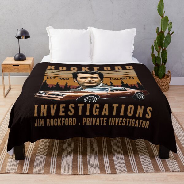 Item preview, Rockford Investigations Jim Rockford Private Investigator 70s Car designed and sold by FlipStrawSpot.
