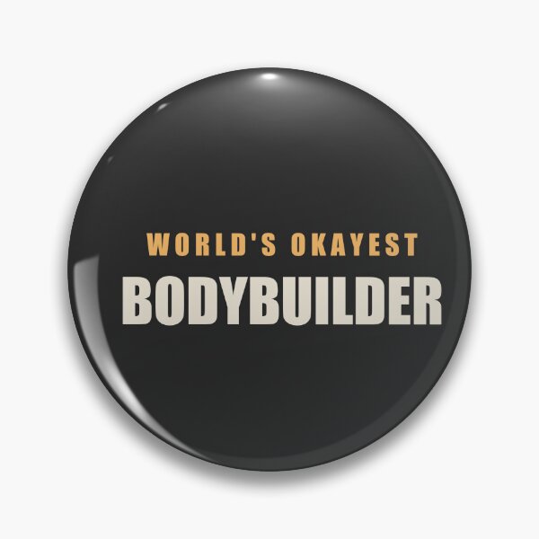 Item preview, World's Okayest Bodybuilder - Bodybuilding designed and sold by RetroThreadWorks.