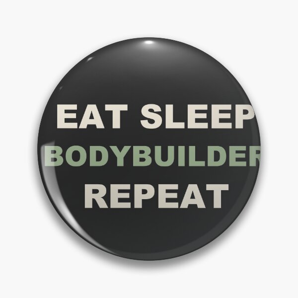 Item preview, Eat Sleep Bodybuilder Repeat - Bodybuilding designed and sold by RetroThreadWorks.