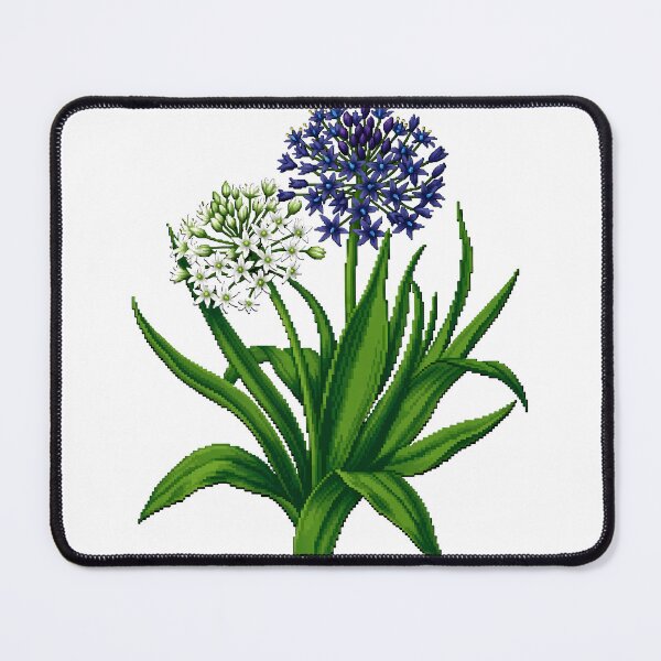 Item preview, Pixel Art Scilla Peruviana Alba Squill Cutout designed and sold by aigcx.