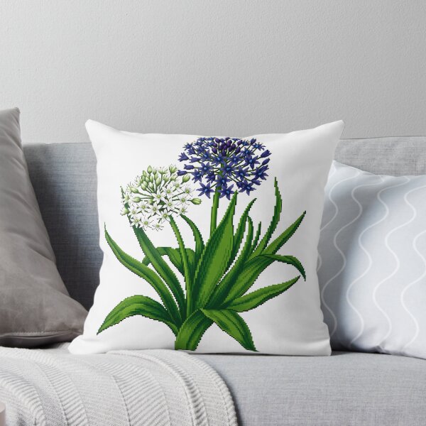 Item preview, Pixel Art Scilla Peruviana Alba Squill Cutout designed and sold by aigcx.