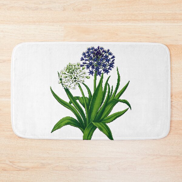Item preview, Pixel Art Scilla Peruviana Alba Squill Cutout designed and sold by aigcx.