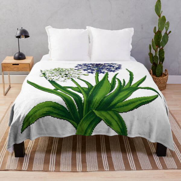 Item preview, Pixel Art Scilla Peruviana Alba Squill Cutout designed and sold by aigcx.