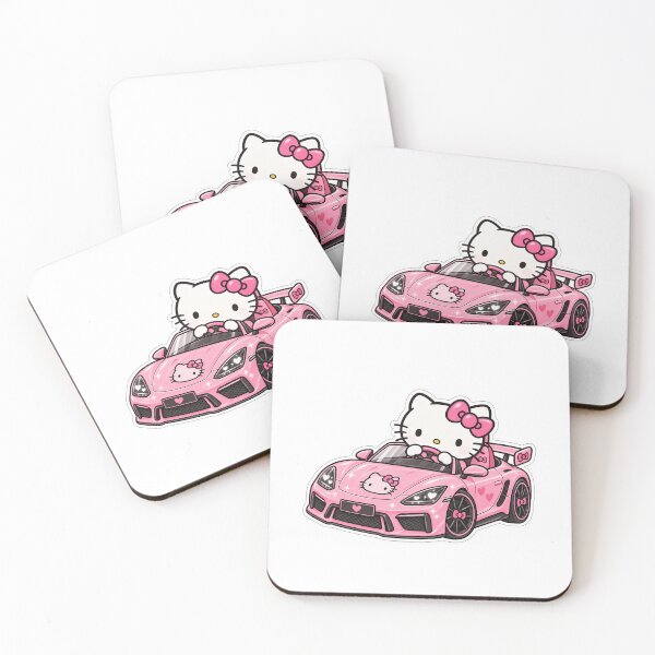 Item preview, Hello kitty sports car  designed and sold by Jadedoodle.
