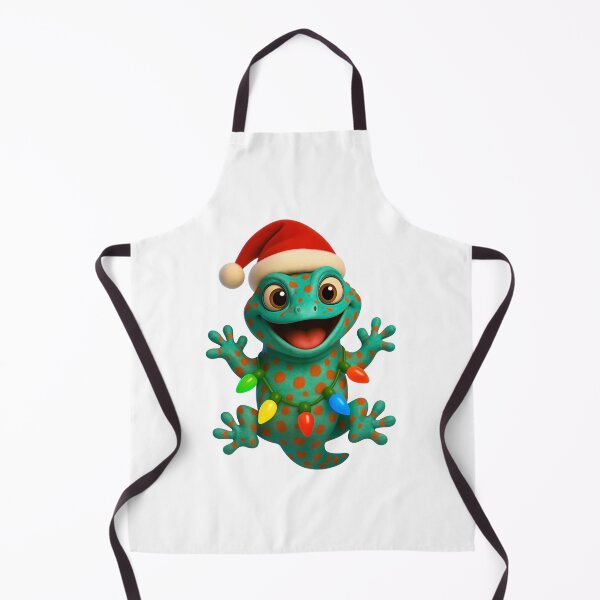 Item preview, Tokay Gecko Christmas Holly designed and sold by Sillytoe.