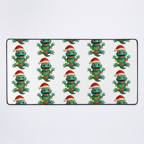 Item preview, Tokay Gecko Christmas Holly designed and sold by Sillytoe.