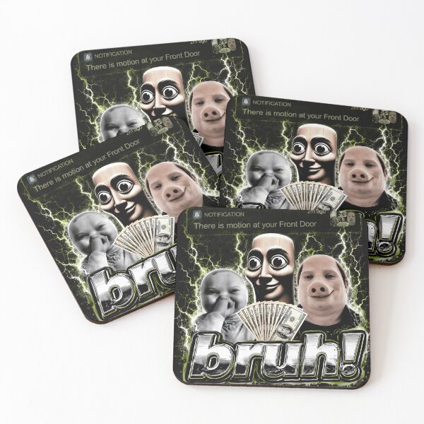 Item preview, Motion At Your Front Door Tung Sahur John Pork Ai Baby Meme designed and sold by Imageeg.