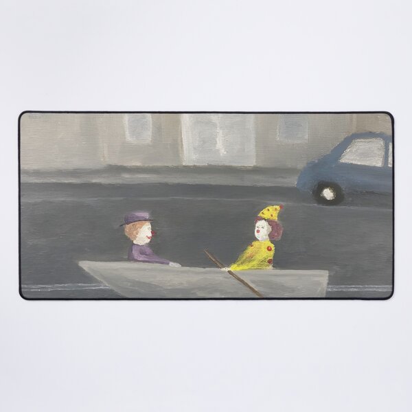 Item preview, Rowboat Journey in the City designed and sold by vintatchie.