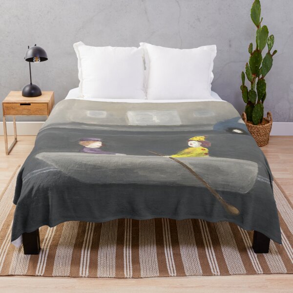Item preview, Rowboat Journey in the City designed and sold by vintatchie.