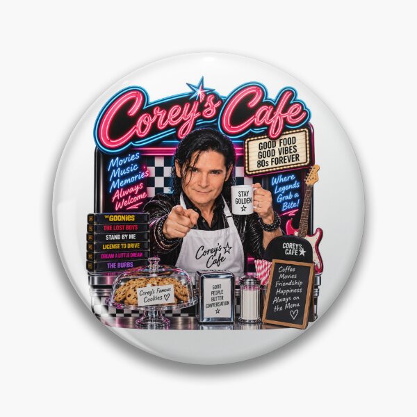 Item preview, COREY'S CAFE - 1980's LEGEND COREY FELDMAN - Try one of his cookies!! designed and sold by Legendary-Icons.