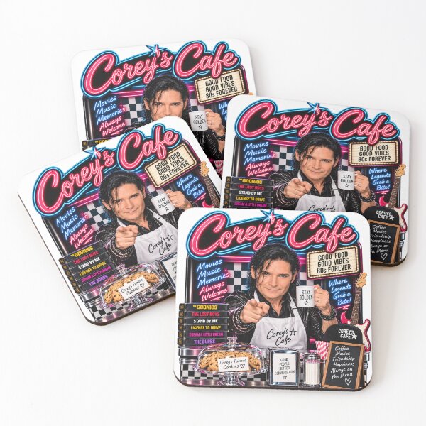 Item preview, COREY'S CAFE - 1980's LEGEND COREY FELDMAN - Try one of his cookies!! designed and sold by Legendary-Icons.