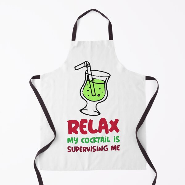 Item preview, RELAX - My cocktail is supervising me  designed and sold by CreationsbYKz.