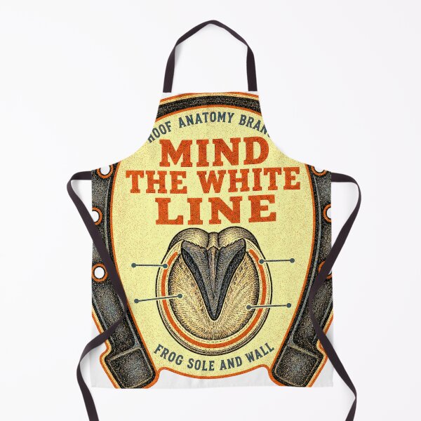 Item preview, Mind The White Line Hoof Anatomy Badges designed and sold by BoosterShop.