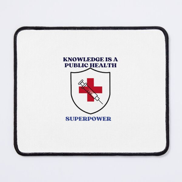Item preview, Knowledge Is a Public Health Superpower | Public Health Awareness Design for Healthcare Professionals designed and sold by CKADigital.