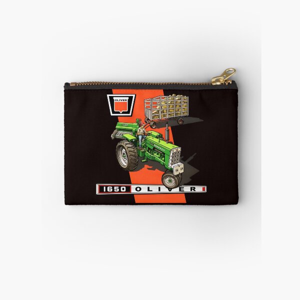 Item preview, Oliver 1650 Tractor Hay Baler Farm Art designed and sold by FlipStrawSpot.