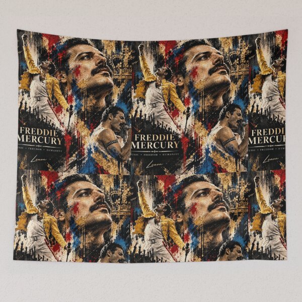 Item preview, Freddie Mercury | Music Lives Forever designed and sold by SHOCAMPOS DESIGNS .