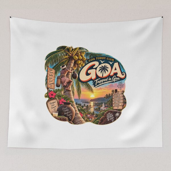 Item preview, Goa Toddy Club — Tapped Into Tradition designed and sold by Goanheartprints.