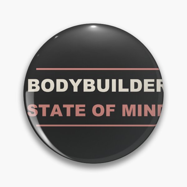 Item preview, Bodybuilder State Of Mind - Bodybuilding designed and sold by RetroThreadWorks.