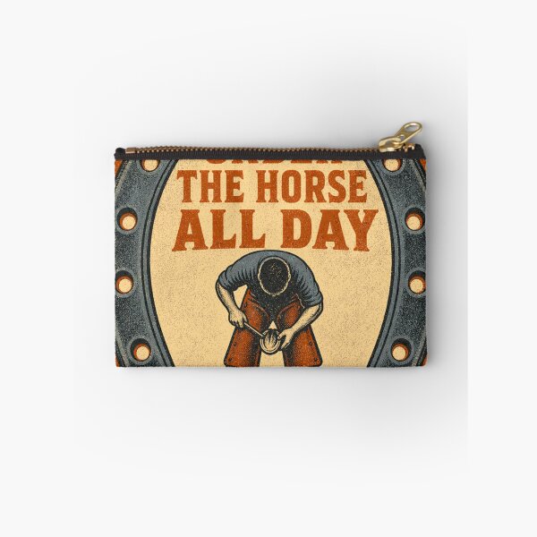 Item preview, Under The Horse All Day Farrier Everyday Badges designed and sold by BoosterShop.