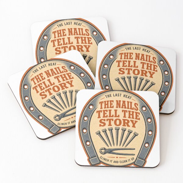 Item preview, Insignia de herradura con los clavos que cuentan la historia designed and sold by BoosterShop.