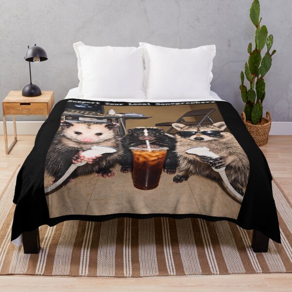 Item preview, Support Your Local Sonographers Raccoon Ultrasound Possum designed and sold by darriahad.