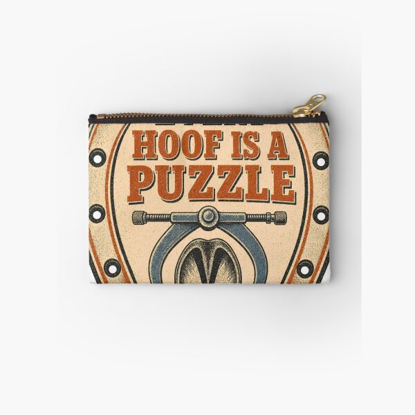 Item preview, Every Hoof Is A Puzzle Correction Fitting Badge designed and sold by BoosterShop.