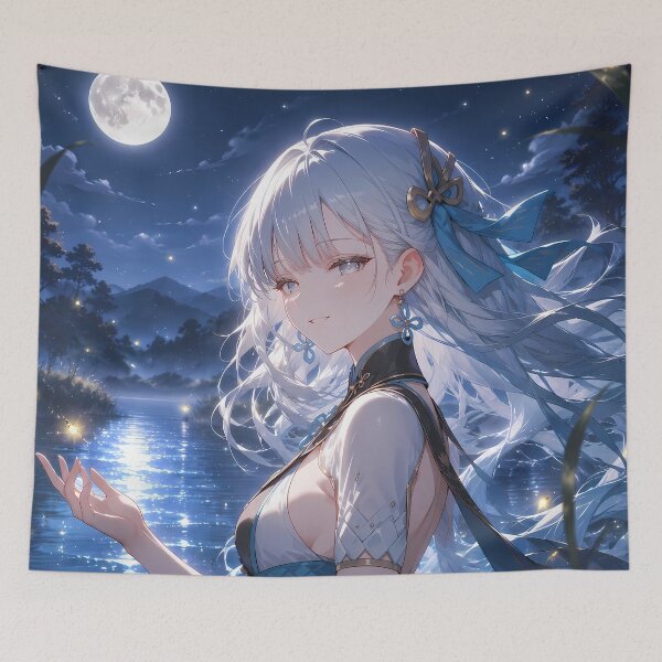 Item preview, Jinhsi Wuthering Waves Moonlit Lake designed and sold by SolenneAzur.