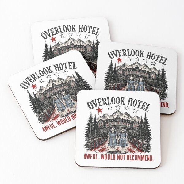 Item preview, The Shining Funny Overlook Hotel Rating Tee designed and sold by gotops12.