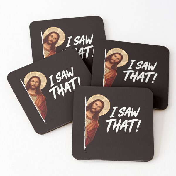 Item preview, Jesus Peeking I Saw That Religious Humor  designed and sold by FlipStrawSpot.
