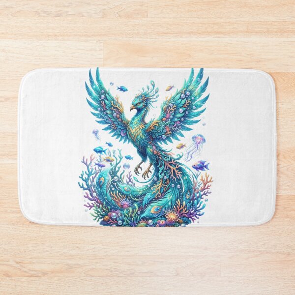 Item preview, Phoenix reborn beneath the sea designed and sold by kidoramagic.