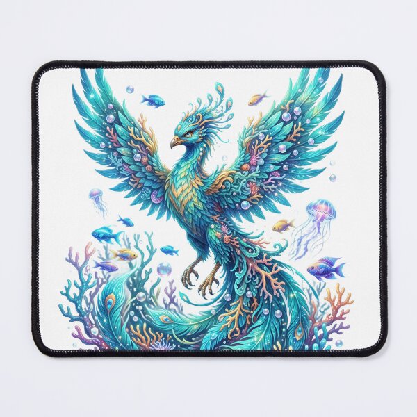 Item preview, Phoenix reborn beneath the sea designed and sold by kidoramagic.