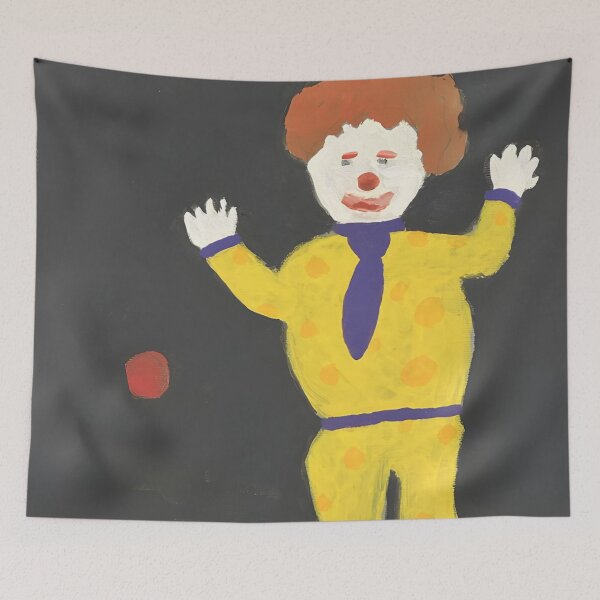 Item preview, Performer Juggling Red Balls designed and sold by vintatchie.