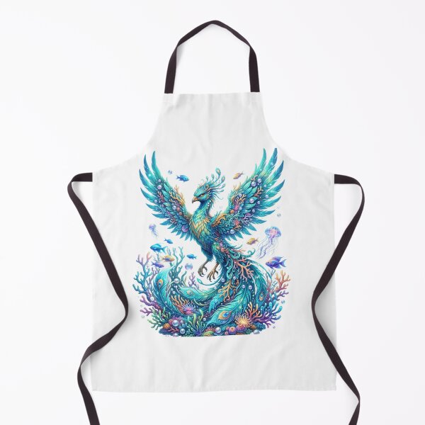 Item preview, Phoenix reborn beneath the sea designed and sold by kidoramagic.