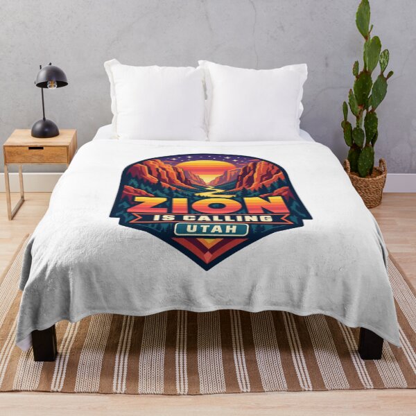 Item preview, Zion Is Calling Retro Canyon Sunset designed and sold by Dresut.