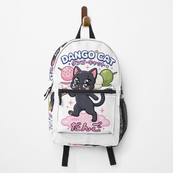 Item preview, Kawaii Black Cat Hanami Dango Japanese Sweets designed and sold by Hikariha Studio.