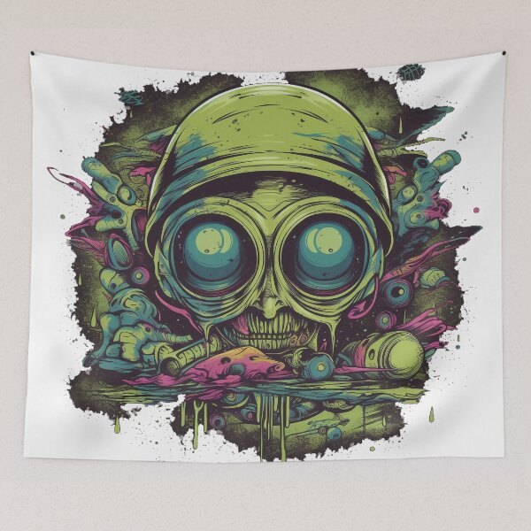 Item preview,  Alien Wanna Ride to Mars T-Shirt designed and sold by Alphakenon.