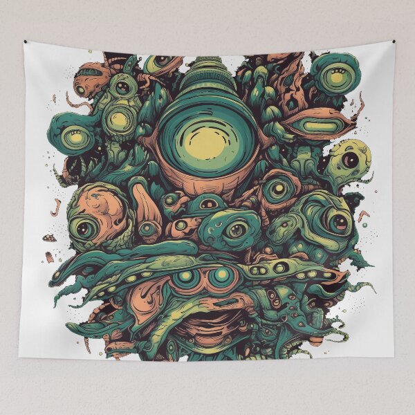 Item preview, Aliens are Watching Us T-Shirt designed and sold by Alphakenon.