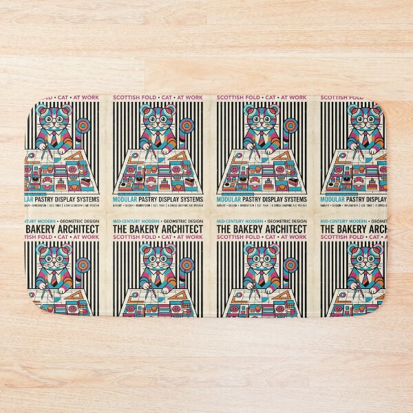 Item preview, Scottish Fold Bakery Architect designed and sold by PictoVibe.