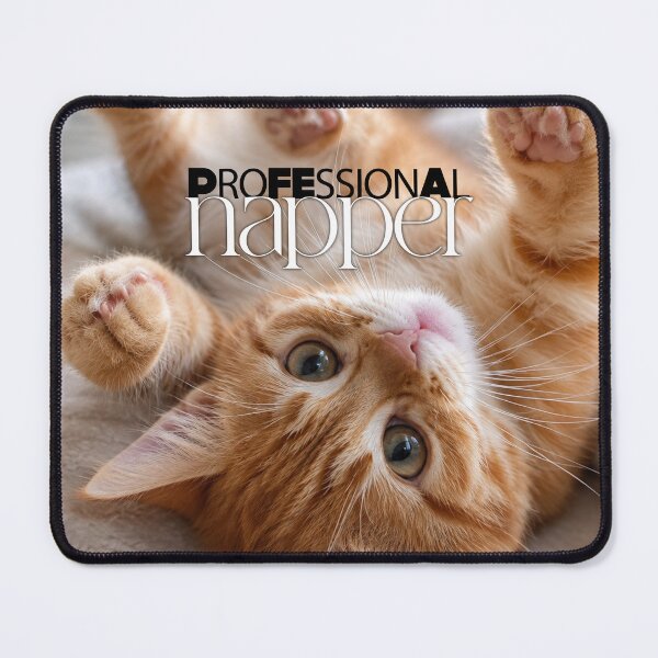 Item preview, Orange Tabby Kitten Professional Napper designed and sold by pochop.