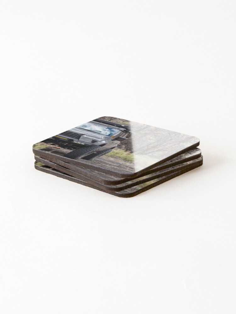 Thumbnail 4 of 5, Coasters (Set of 4), Python Anta Sports bProgramming Workspace designed and sold by stojundz.