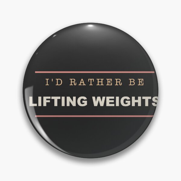 Item preview, I'd Rather Be Lifting Weights - Bodybuilding designed and sold by RetroThreadWorks.