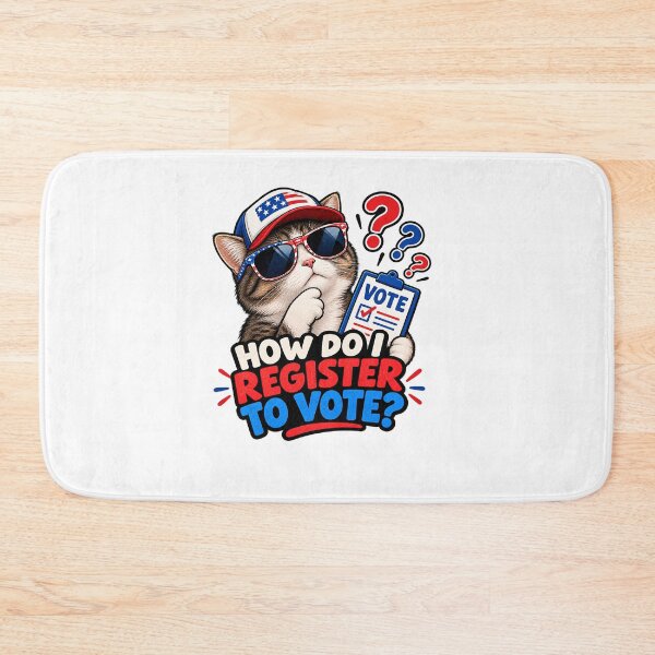 Item preview, how do register to vote designed and sold by rrenriddle.