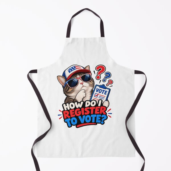 Item preview, how do register to vote designed and sold by rrenriddle.