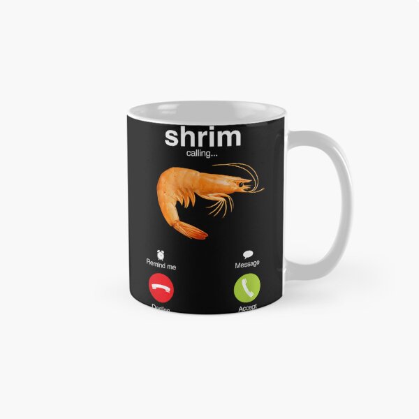 Artikelvorschau, Shrim Is Calling – falsch geschrieben – Lustig entworfen und verkauft von clothesNlife.