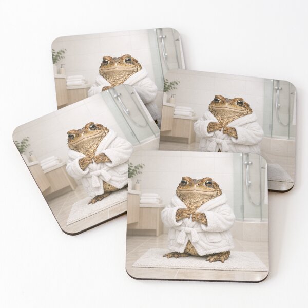 Item preview, Cozy Bathrobe American Toad designed and sold by Sillytoe.