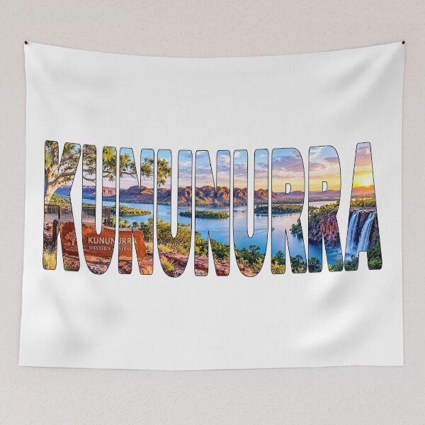 Item preview, KUNUNURRA - Western Australia Kimberley Region Waterfalls Red Rock  designed and sold by Adam Gormley.